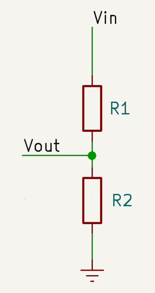 Voltage Divider Schematic